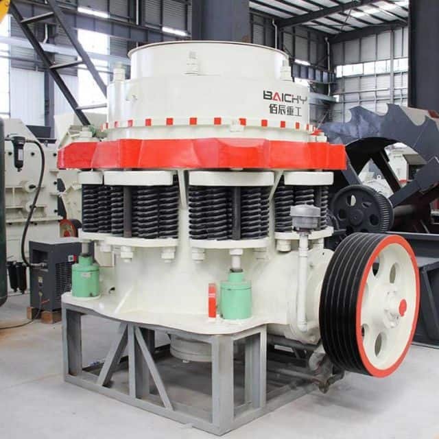 Compound Spring cone crusher price mining copper iron ore stone crushing machine, mini symons Hydrau