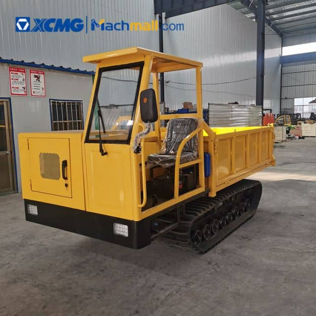 China diesel engine mini transporter 20Km/h crawler mini dumper