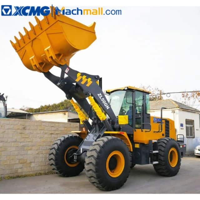 XCMG ZL50GN 5 ton wheel loader pilot control with fops&rops cab on sale