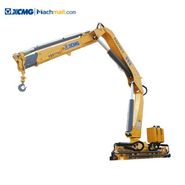 XCMG 5 ton hydraulic knuckle boom crane for trucks price