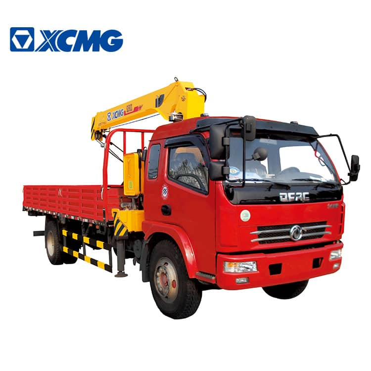 XCMG Official New SQ8SK3Q 8ton Crane Telescoping Boom truck Mounted Crane for Sale