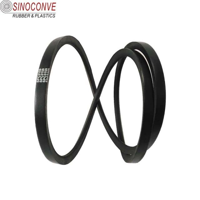 China Rubber HVAC compressor triangle V belt price