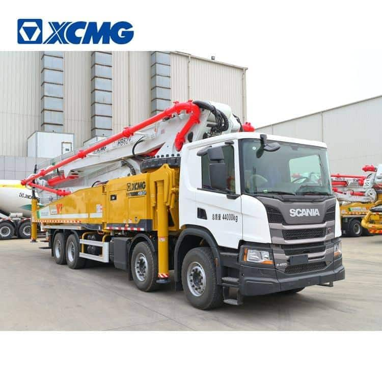 XCMG 62m Used Concrete Pump Truck HB62V For Sale